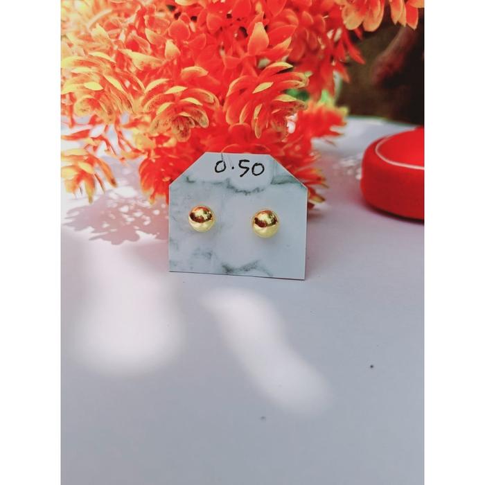 Anting Tindik Polos Dewasa Emas Asli Anting Giwang Tusuk Emas Anting Tindik Dewasa Anting Tindik Tel