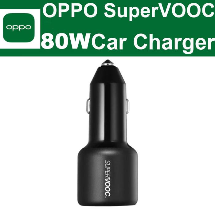 Original OPPO SuperVOOC Car Charger 80W Max PD QC 11V 7.3A For OPPO