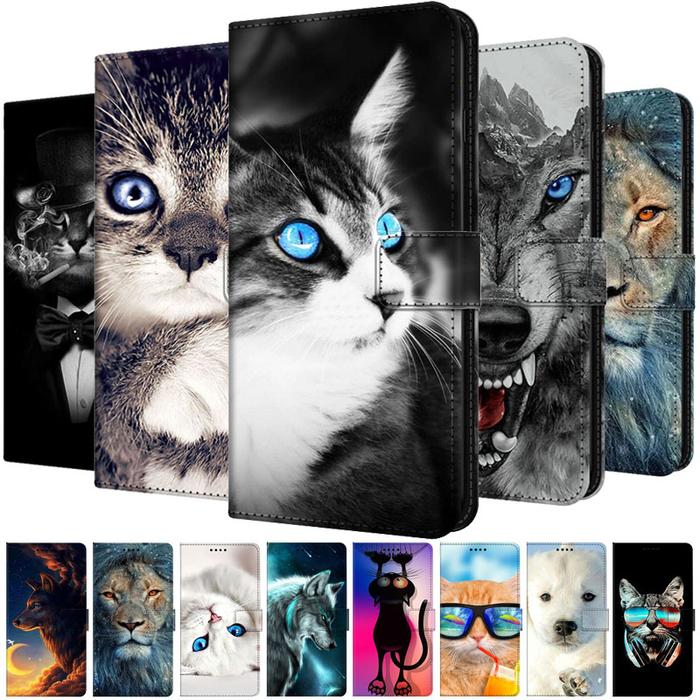 Leather Flip Stand Case For Oppo Reno8 Lite 5G 2022 Protect Cover