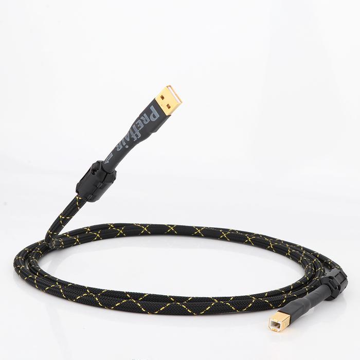 Preffair X401 USB 2.0 A to B Cable USB Audio Cable Audiophile USB AB