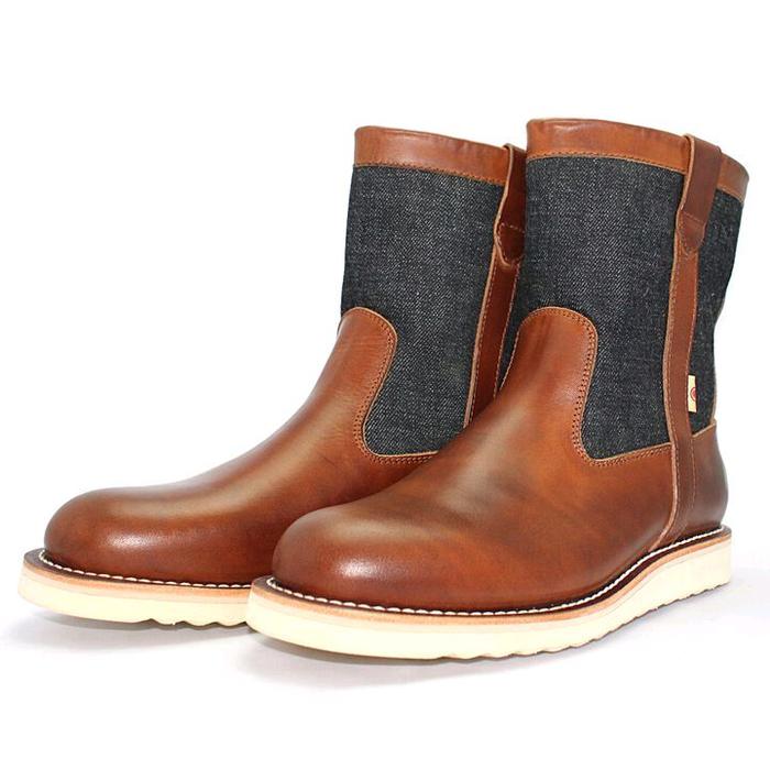 Momotaro Jeans Denim Farmer X Monad Made in Japan (rw redwing 9106 875 877 moctoe beckman billy boot