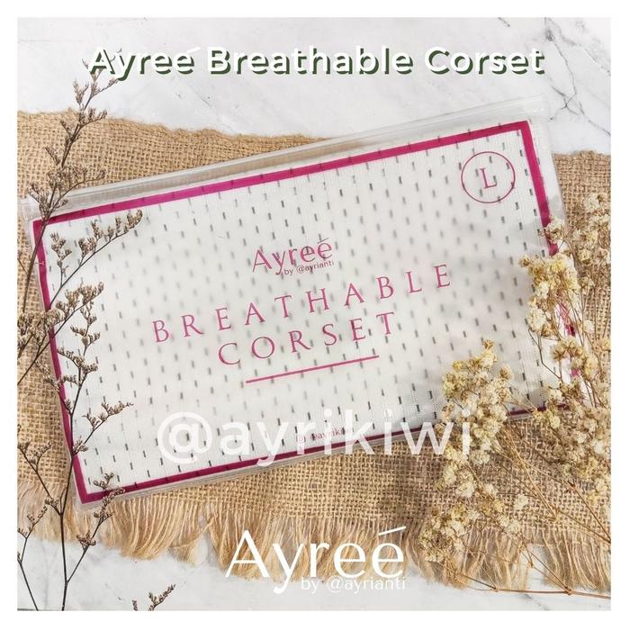 Ayree Breathable Corset / Korset Adem  Nyaman  Efektif Mengecilkan Lingkar Pinggang