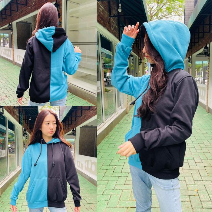 Kudou x Metro Hoodie Blue Inverted
