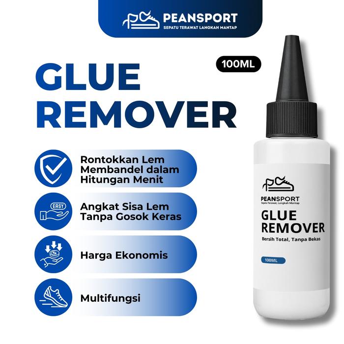 Peansport Cairan Pembersih Lem Sepatu - Glue Remover Super Cepat dan Efektif