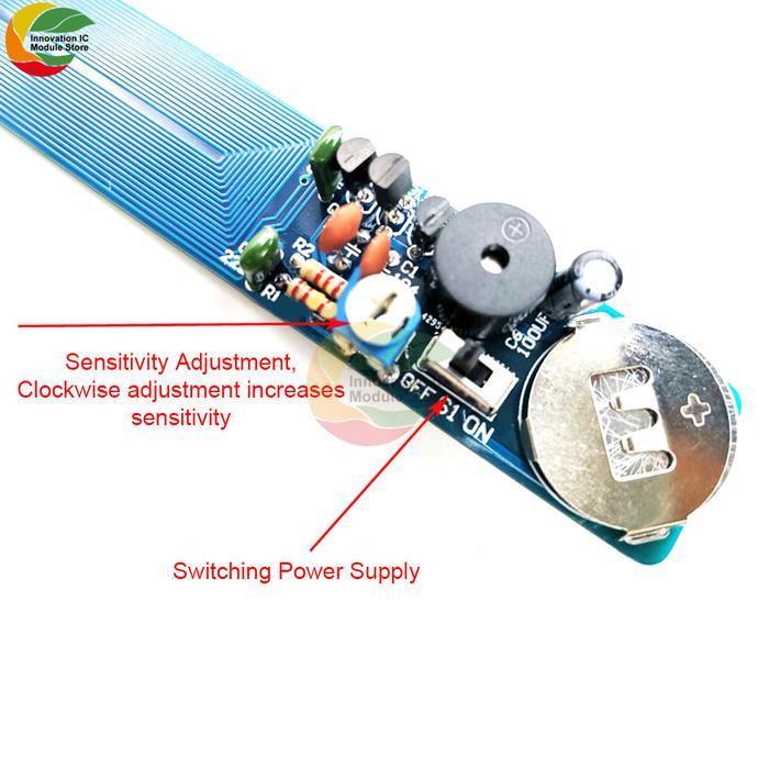 Dc3-5V Simple Metal Detector Electronic Kit Diy Metal Detector Kit Diy Technology Training Welding M