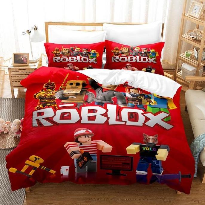 SPREI KATUN MINECRAFT ROBLOX / SELIMUT / SARUNG BANTAL