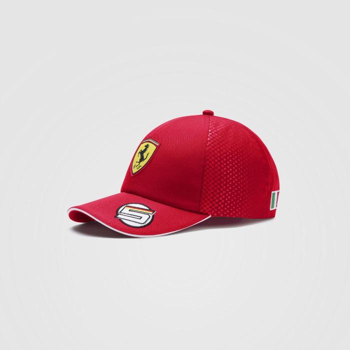 F1 Cap Scuderia Ferrari ALL SEASON Charles Leclerc Carlos Sainz Michael Schumacher Sebastian Vettel 