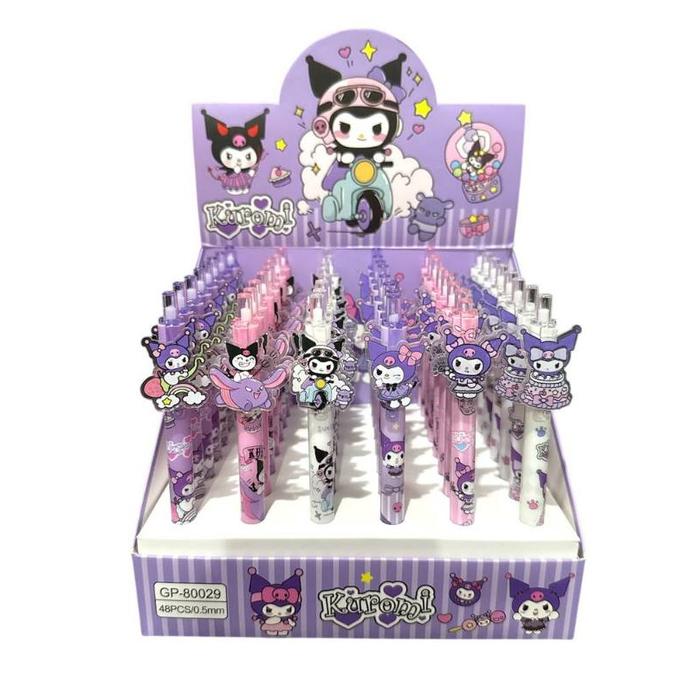 Pulpen Gel Sanrio Karekter Lucu Pulpen Bolpoin Aesthetic Pena Anak Murah