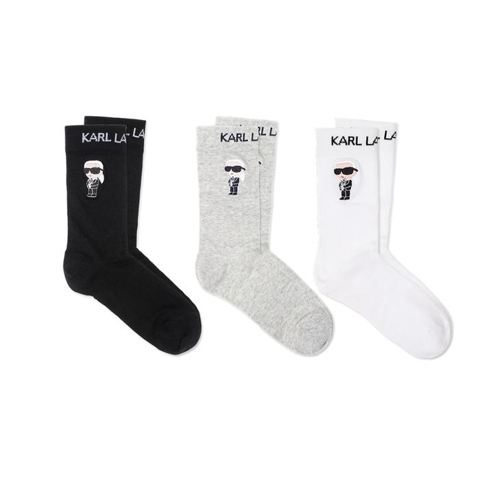 Karl Lagerfeld Ikon Mid Socks 3-Pack
