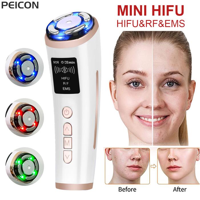 Hifu Face Lifting Mini Hifu Facial Radio Frequency Machine Ultrasound