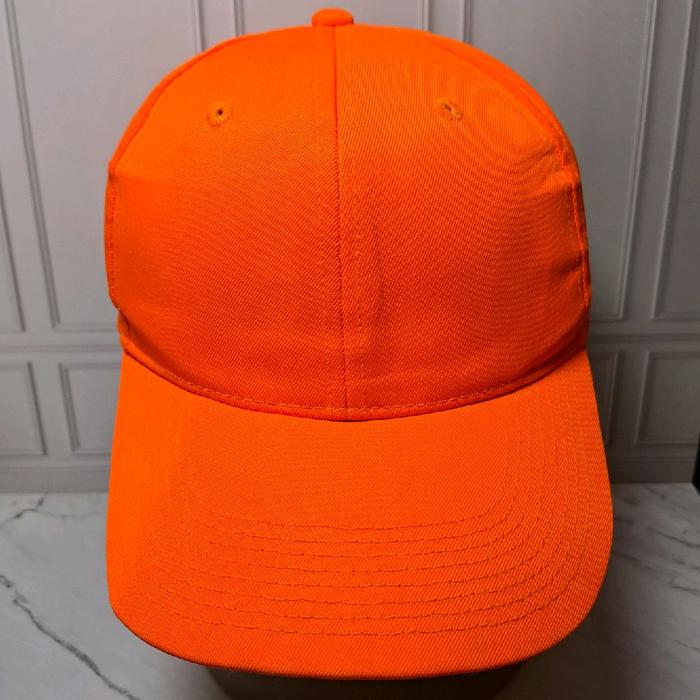 Topi Second / Thrifting / Preloved Orange Hijau