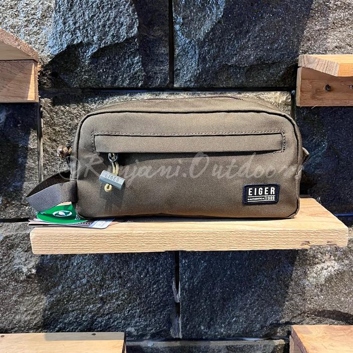 TAS HANDBAG JOURNAL 2.0 DOPP KIT EIGER ORIGINAL TAS TANGAN POUCH TRAVELING