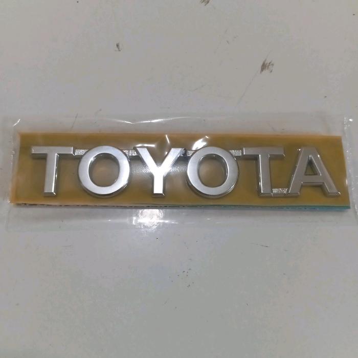 logo emblem bagasi TOYOTA ORIGINAL