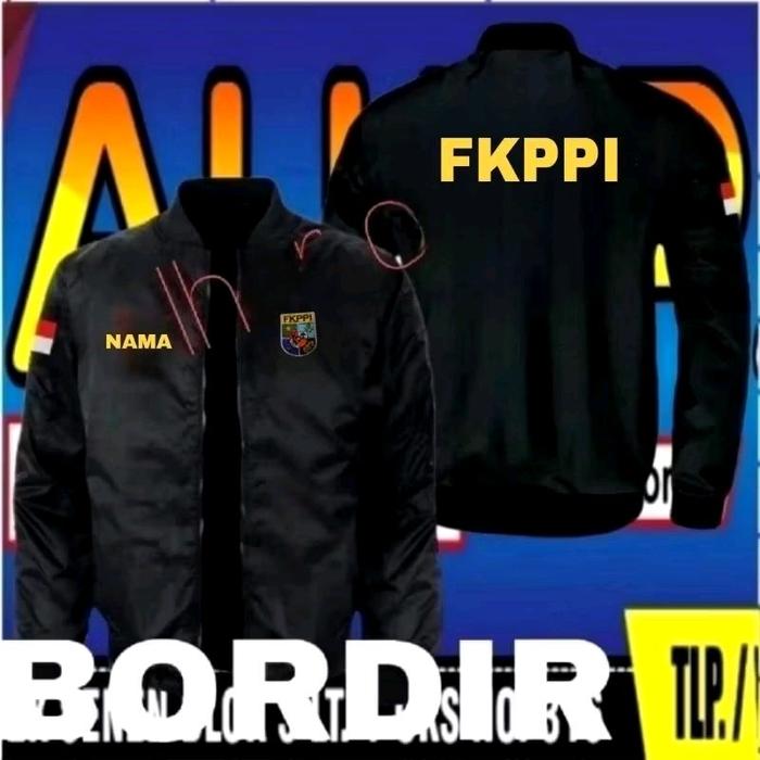 Jaket bordir FKPPI jaket fkppi jaket kerja FKPPI jaket bomber FKPPI jaket seragam FKPPI