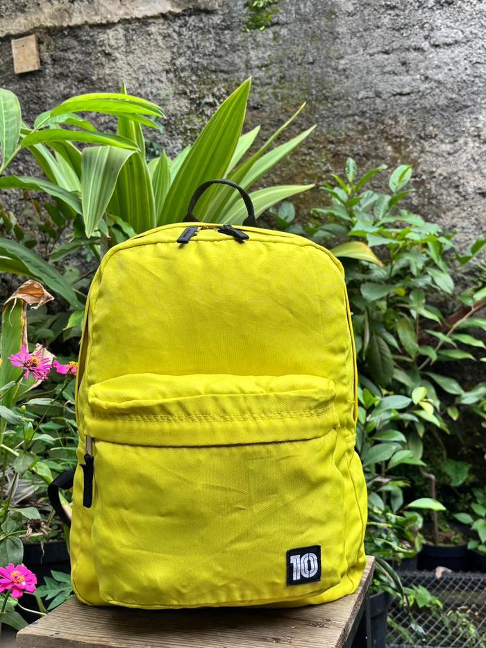 Backpack Topten10 | Ransel Sekolah | Topten Casual Bag | Tas Topten10 Yellow Bag