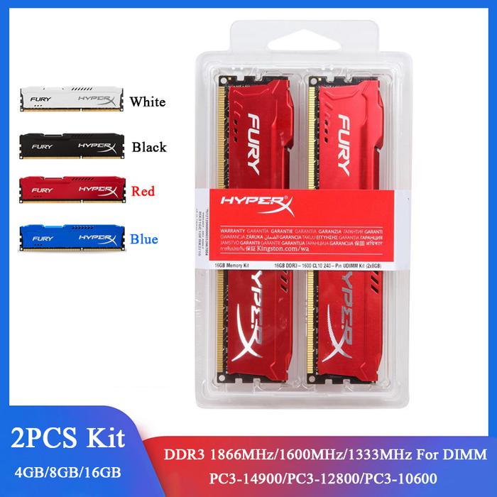 Memoria DDR3 8GB (2x4GB) 16GB (2x8GB) Kit RAM 1866MHz 1600MHz 1333MHz Desktop RAM 240Pins 1.5V DIMM 