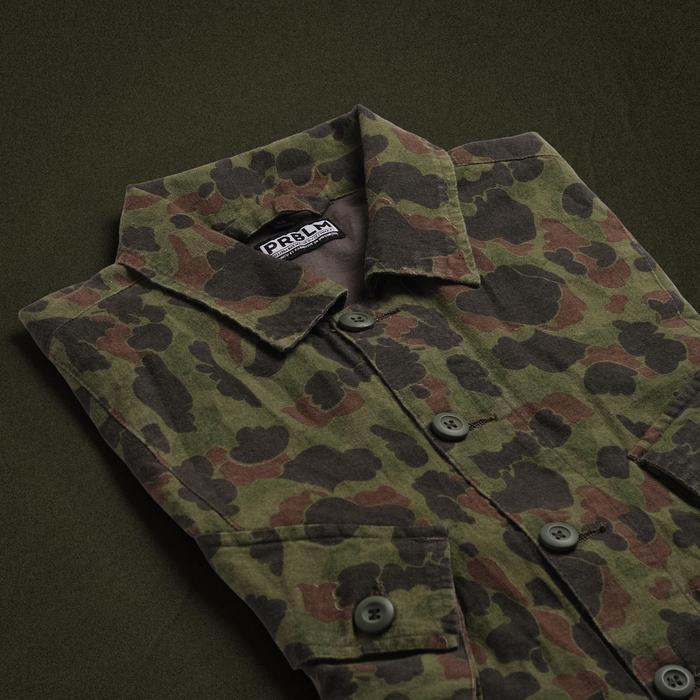 Prm Og25/002 Vintage Hunting Jacket Tropical Frogskin Camo