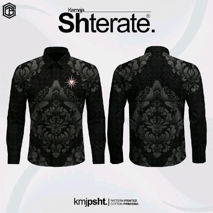 KEMEJA PRIA BATIK PSHT LENGAN PANJANG