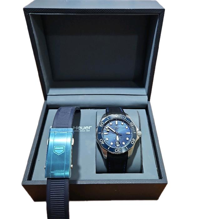JAM TANGAN TAG HEUER AQUARACER LIKE NEW FULLSET