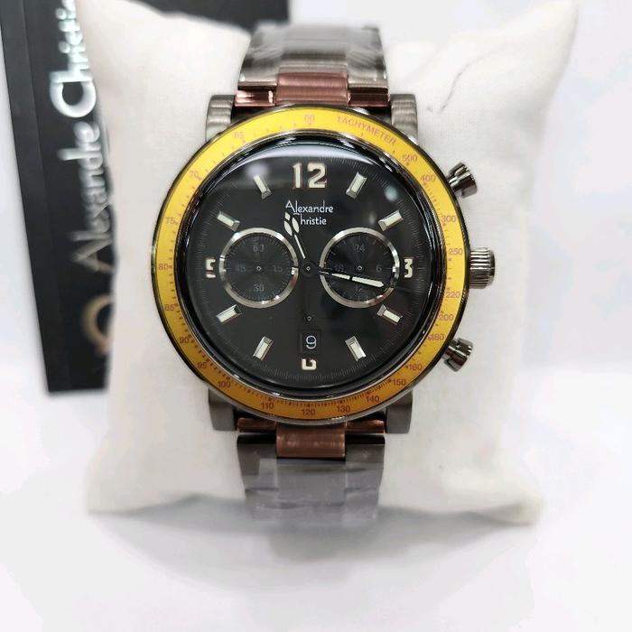 Alexandre Christie AC6478 AC 6478 Jam Tangan Pria Original Garansi Resmi