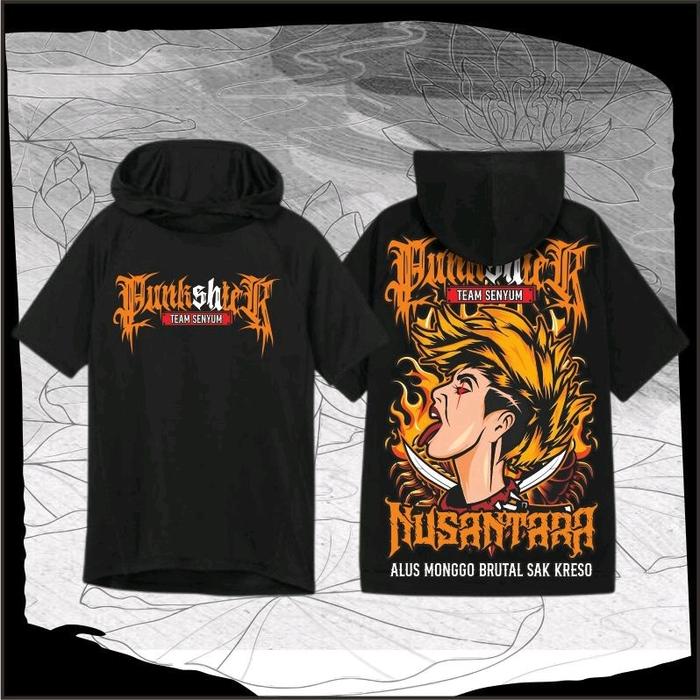 ts hoodie PUNKSHTER V4 Full Punggung - kaos PSHT