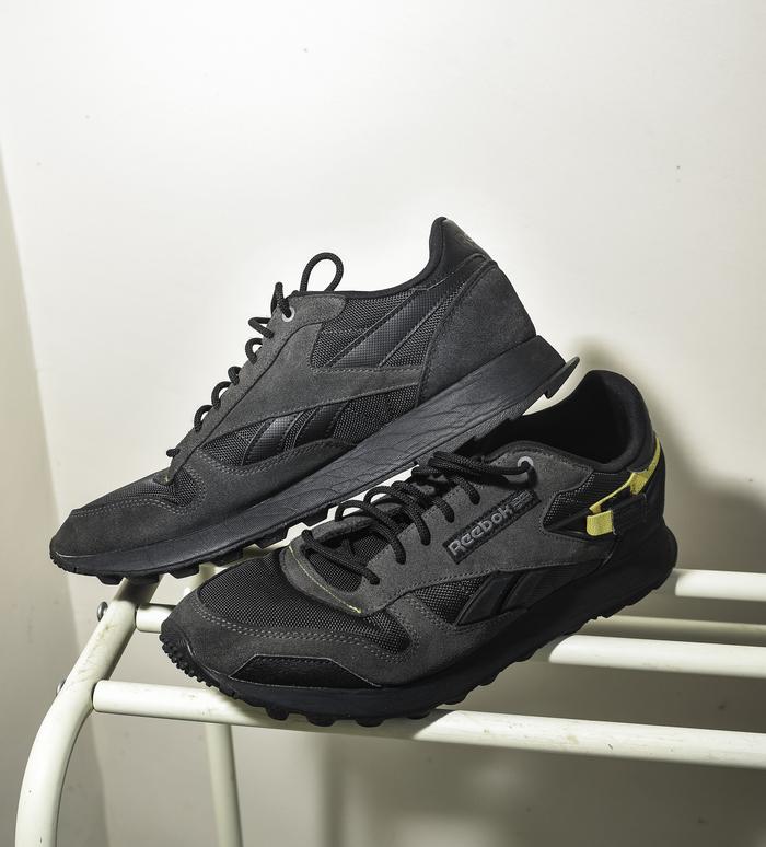 Reebok Classic Leather 'Winterized - Black Yellow' - Sepatu Pria Second/ Bekas (NO BOX) 100% Origina