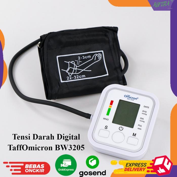 TENSI METER DIGITAL ALAT PENGUKUR TEKANAN DARAH ALAT TENSI DIGITAL TAFFOMICRON