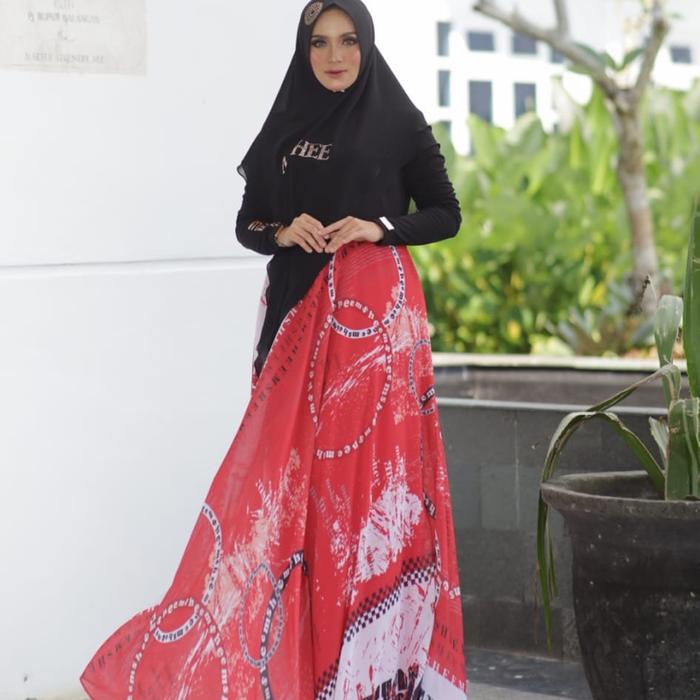 Mshee Margin set Khimar polos