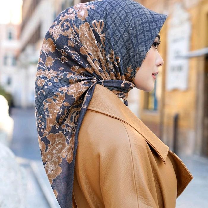 SEGIEMPAT MOTIF BUTTONSCAR NADA SERIES KW√HIJAB MOTIF BS PIN B PLAT BESI√
