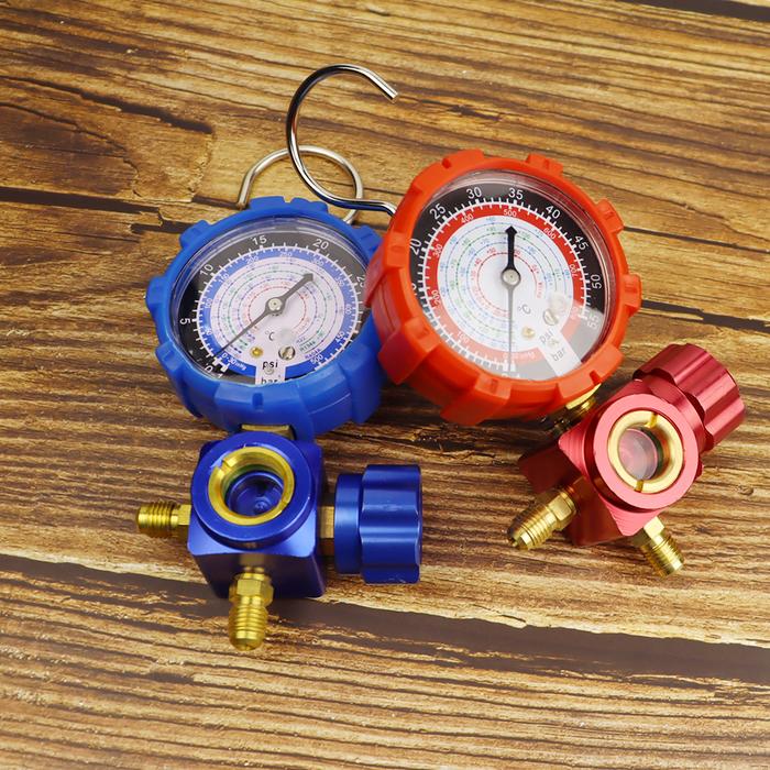 NEW Pressure Single Gauge Adjustable Pressure Gauge Manifold Gauge
