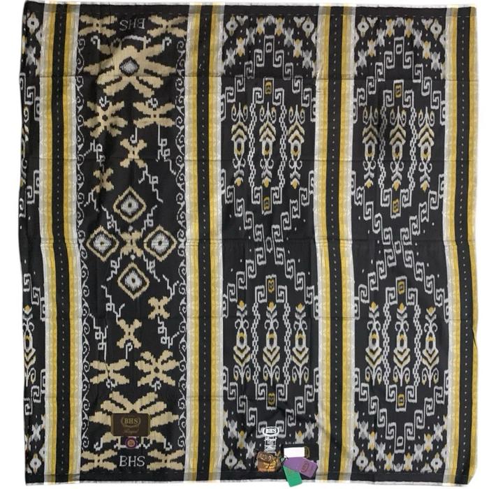 SARUNG BHS ROYAL GOLD R57 IDB HITAM Bahan Mercerized ATBM