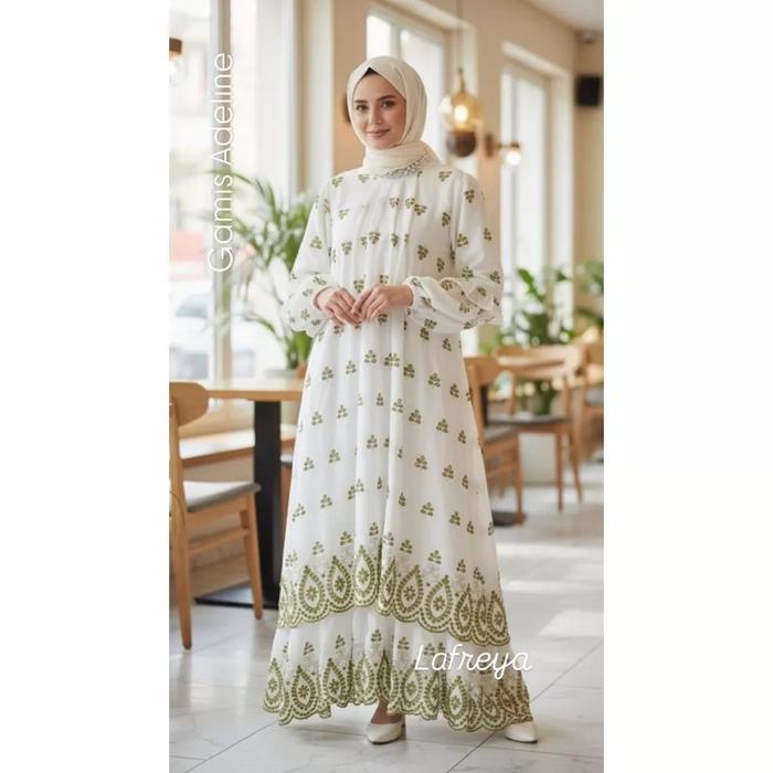 GAMIS PREMIUM MEWAH ORI BRAND LFY, TAKANA DLL