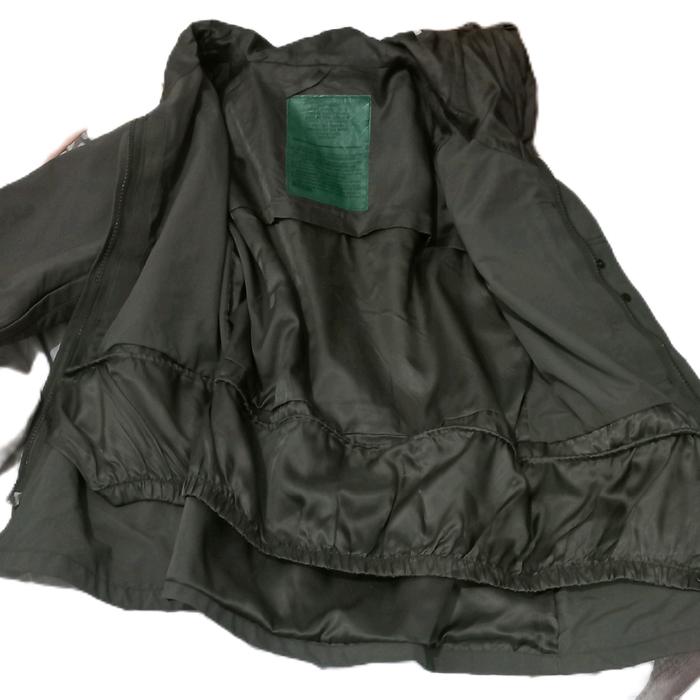Jaket parka hijau army ECWCS-style Olive-Drab HOUSTON, INC. Small-Regular. LIKE-NEW.