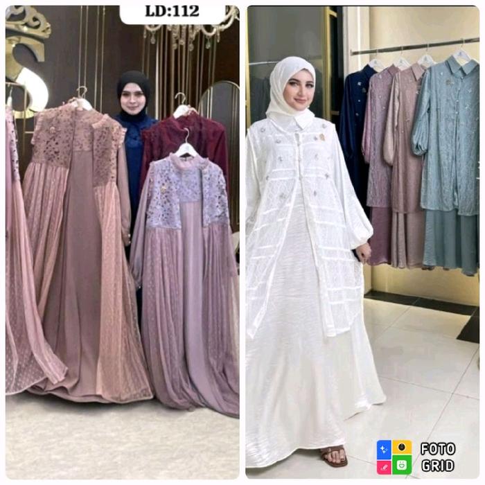 Dres brokat shellasaukia original