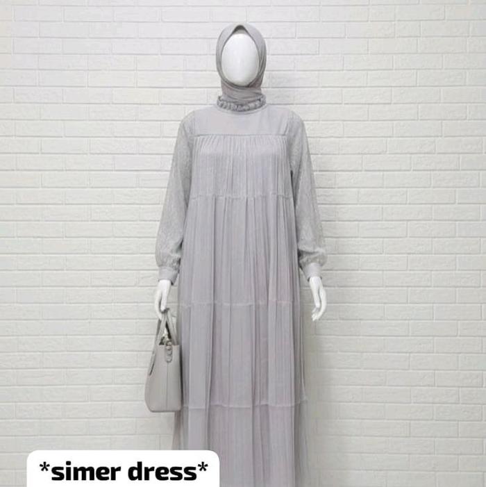 DRESS BURKAT GAMIS WANITA WEARING KLAMBY