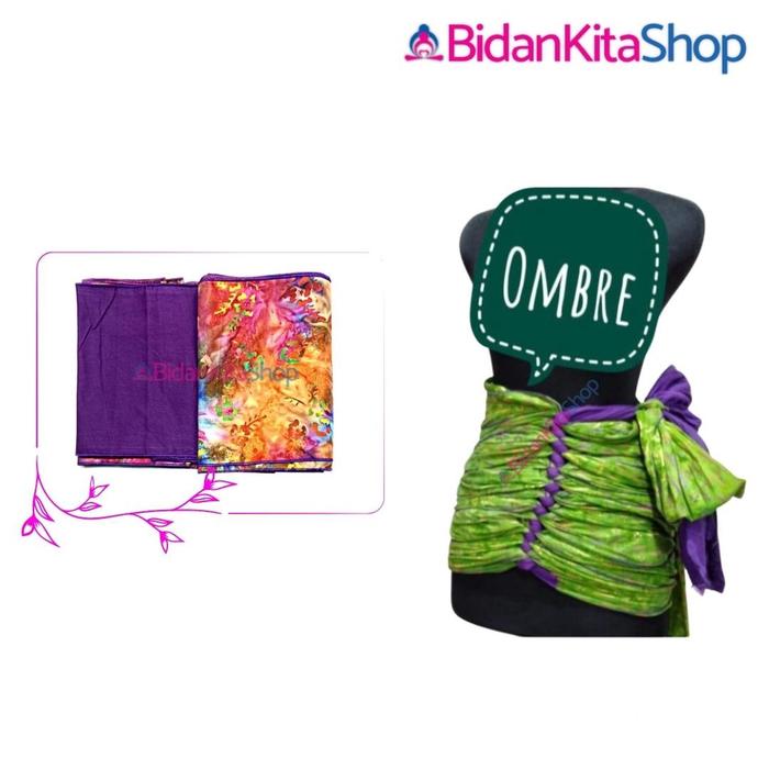Bengkung Motif Ombre / Stagen / Langsing Pasca Melahirkan / Kain Cantik - Bidan Kita