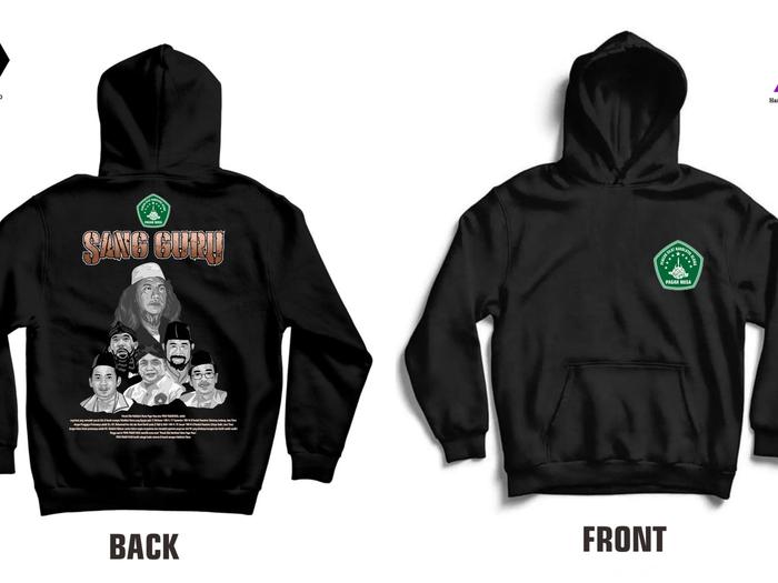 jaket Hoodie Pagar nusa Gus Maksum Lirboyo new viral tebal Free Sticker