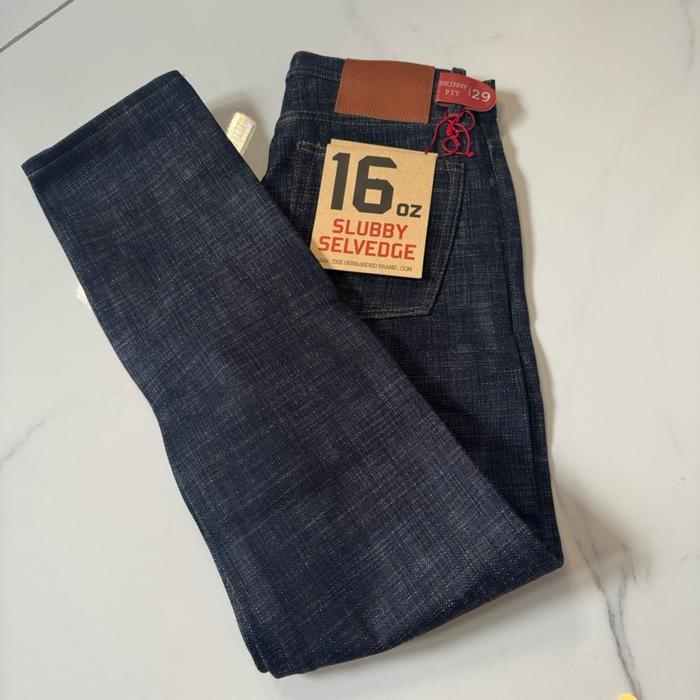 Unbranded Jeans Skinny Fit Slubby Selvedge 16oz