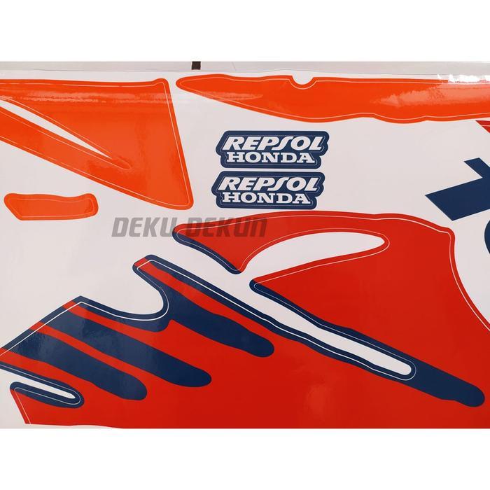 Striping Stiker Motor Honda Nsr Sp Repsol Tahan Vernis OSEAN