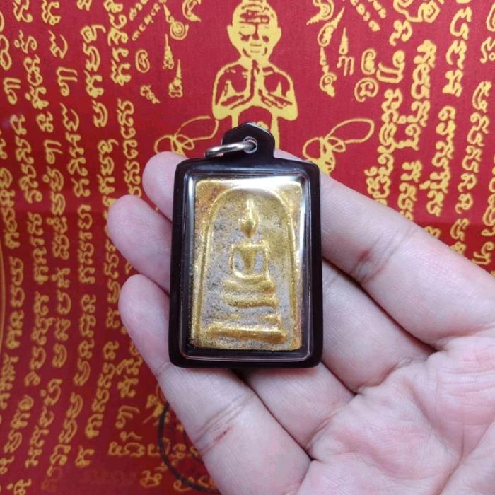 Phra Somdej Leklai Gold Lp Somporn Blessed Thai Buddha Pendant13