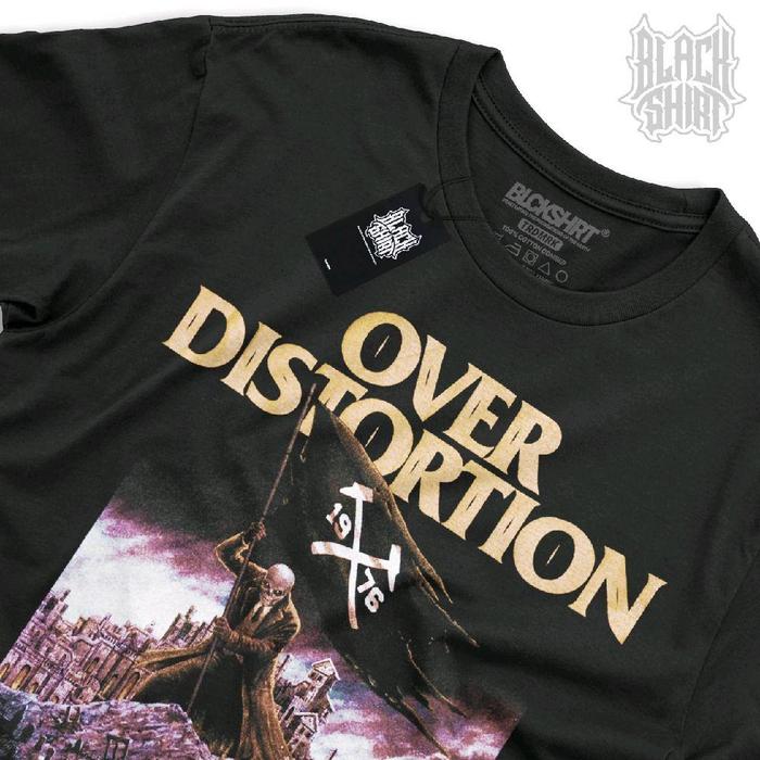 [COD] Kaos musik band Over distortion Selebrasi Merchandise Katun combed 24s Heavy weight Unisex Tsh