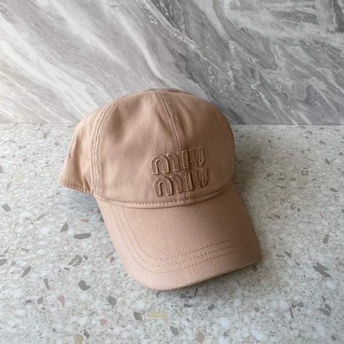 【CKZ】 Topi Fashion Pria Wanita Miu Premium Look - Baseball Cap Elegan Kassual Stylish Buruan Sebelum