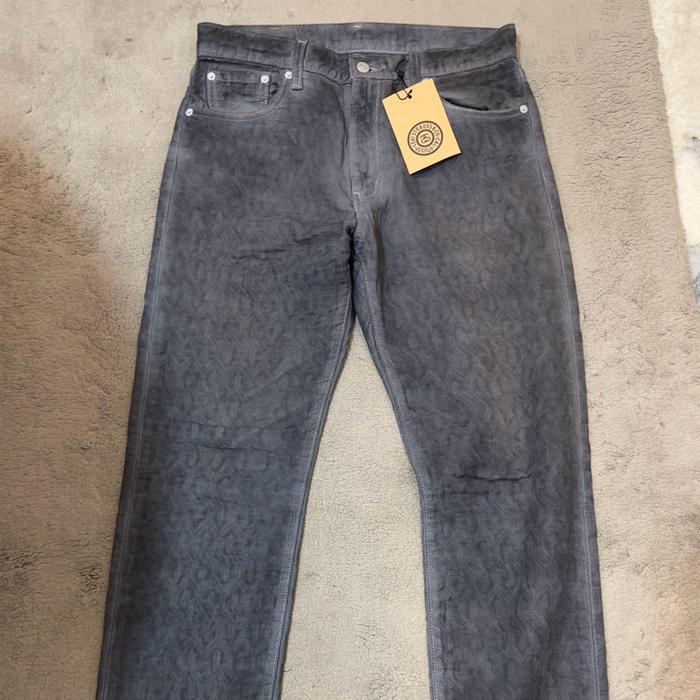 Stussy x Levi’s Jacquard Jeans not carhartt adidas nike palace nudie jeans levis momotaro streetwear