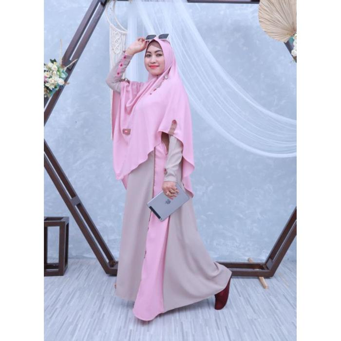 Aulia Gamis Valerie Set Ori