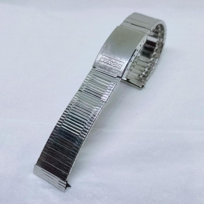 Rantai jam tangan antik seiko 19mm bracelet original stl stelux japan NOS vintage part arloji lawas 