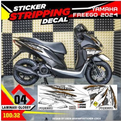 Stiker Striping Yamaha Freego 2023-2024 Variasi ARS01 Grafis