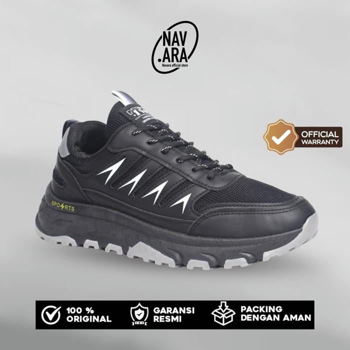 Navara Shoes-Sepatu Pria Sneaker lifestyle sport running outdoor indor Viral
