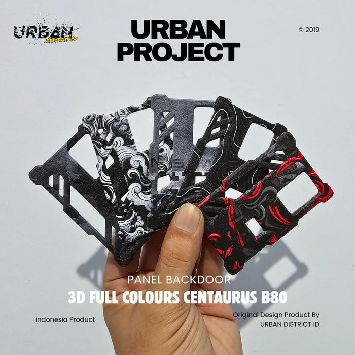 Panel Backdoor 3D CentaB B80 Full Print By URBAN DISTRICT ID *