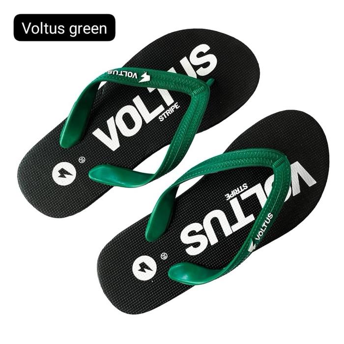 Voltus Sendal Jepit Voltus Green Anti Selip untuk Pria Dewasa dengan Desain Stylish dan Nyaman