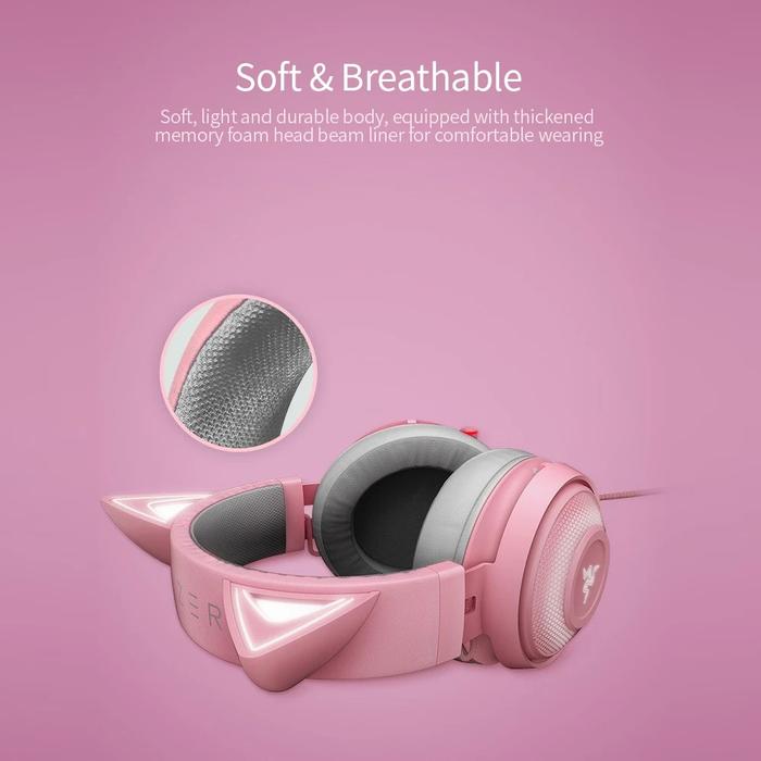 Razer Kraken Kitty USB / Wireless Bluetooth Gaming Headset With